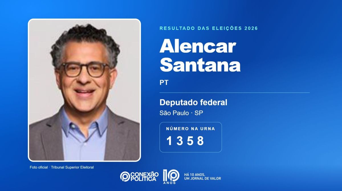 Alencar Santana eleito deputado federal por SP em 2026