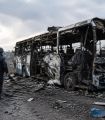 Ataque russo a ônibus na Ucrânia deixa 33 mortos