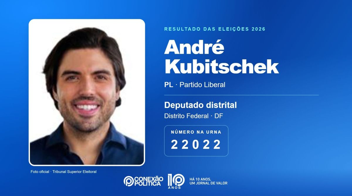 André Kubitschek é eleito deputado distrital no DF