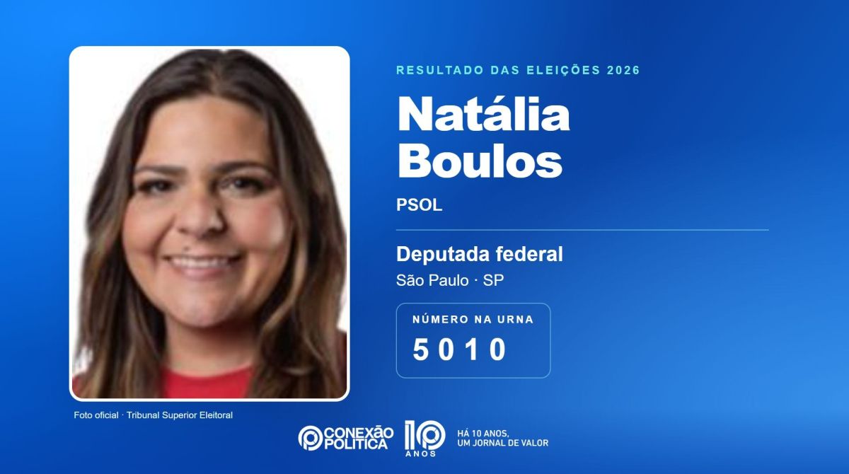 Natália Boulos eleita deputada federal por SP em 2026