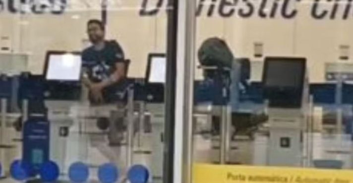 Invasão Surpreendente: Policial Armado Causa Pânico no Aeroporto de Fortaleza!