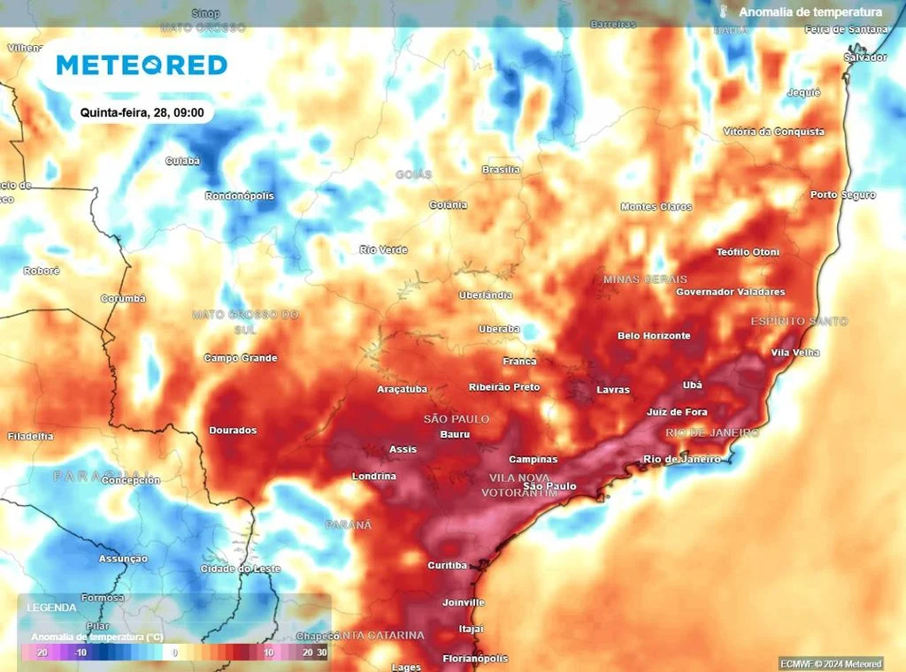 Ondas de Calor Ameaçam o Sudeste: Picos de 40°C e Dicas para Enfrentar o Calor