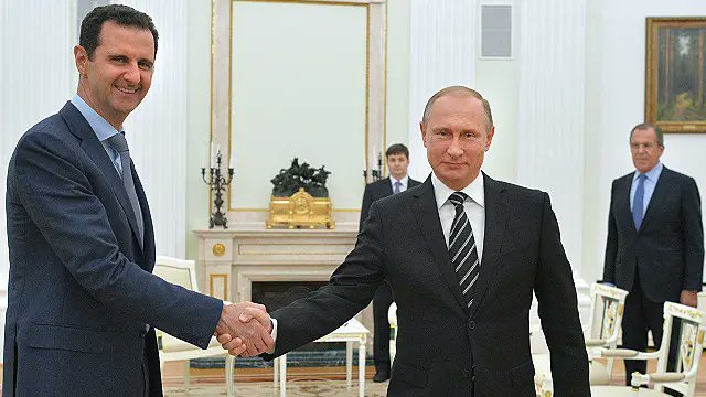 Rússia anuncia saída de Assad e possibilidade de transição pacífica na Síria