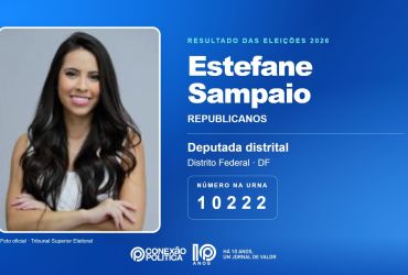 Estefane Sampaio deputada distrital no DF: 45.558 votos