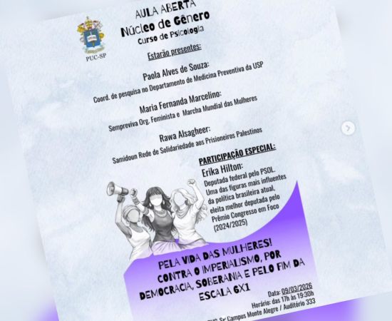 Líder de grupo acusado de laços com Hamas participa de aula na PUC